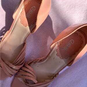 Carlos by Carlos Santana Pink Heels Elegant Design